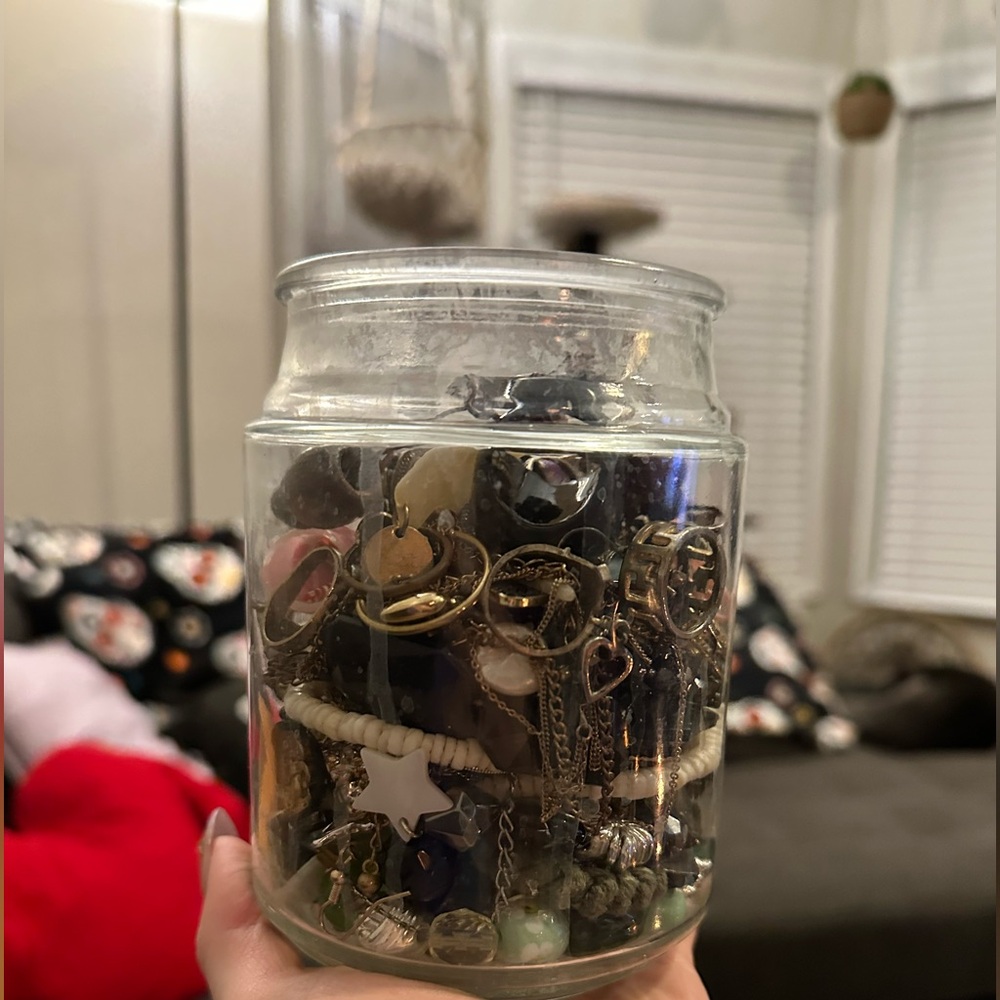Mystery jewelry jar